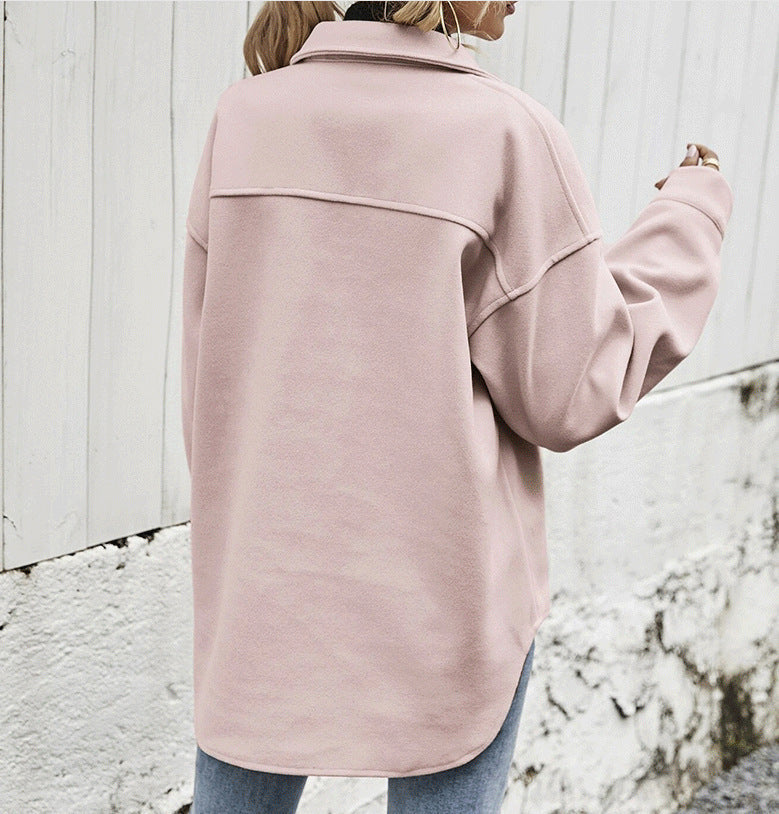 Oversized Pocket Jacket - Side View