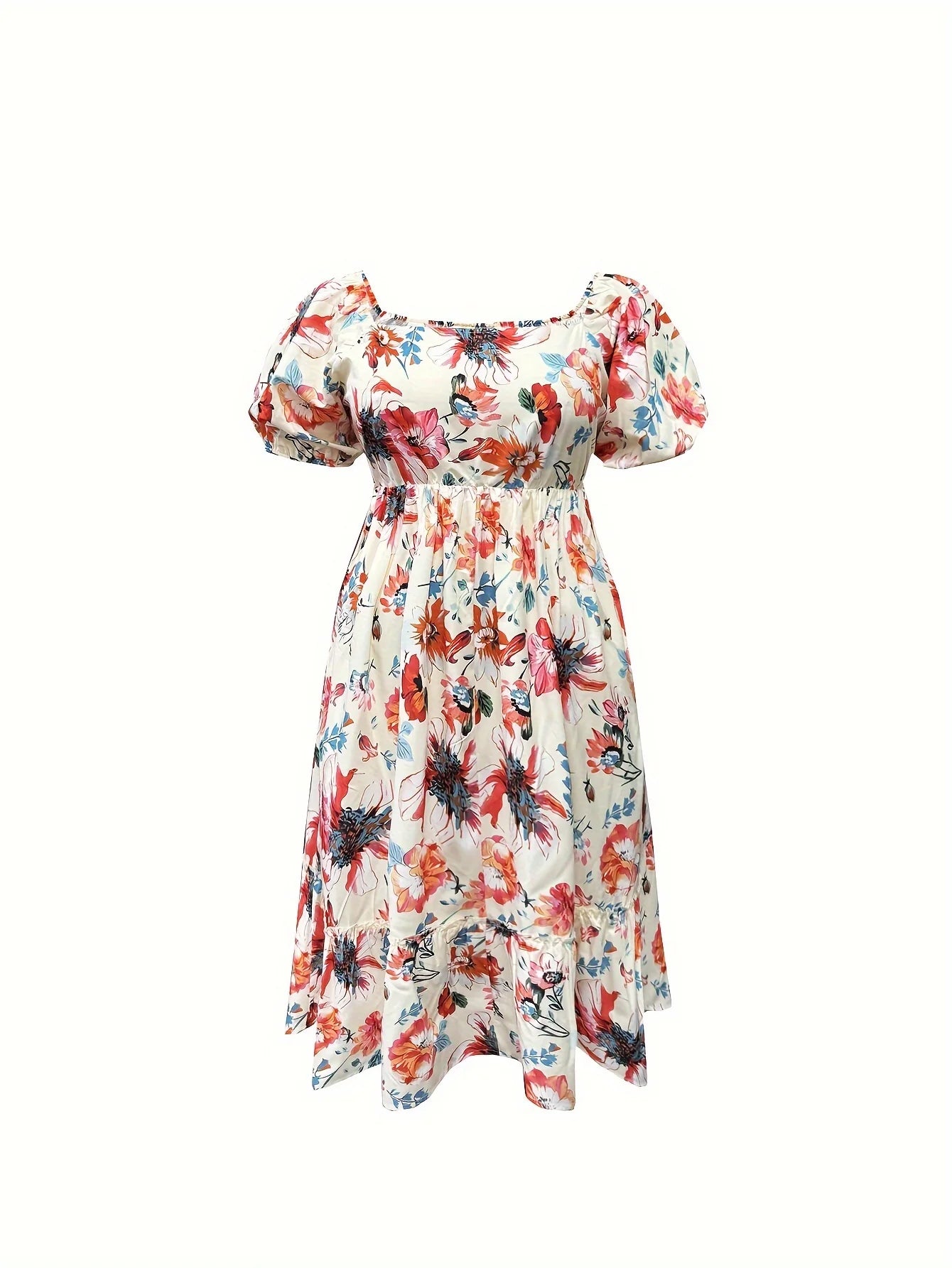 Floral Dress Close-Up