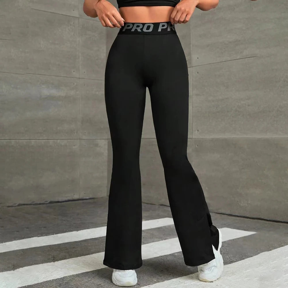 High-Waisted Flare Leggings