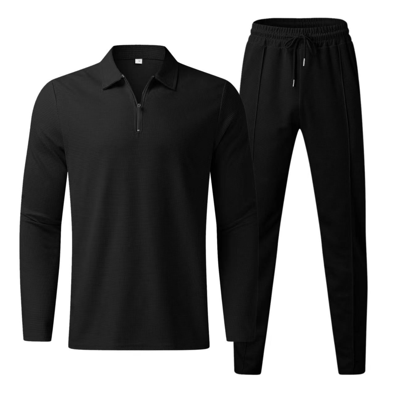 Modern Casual Tracksuit - Front View